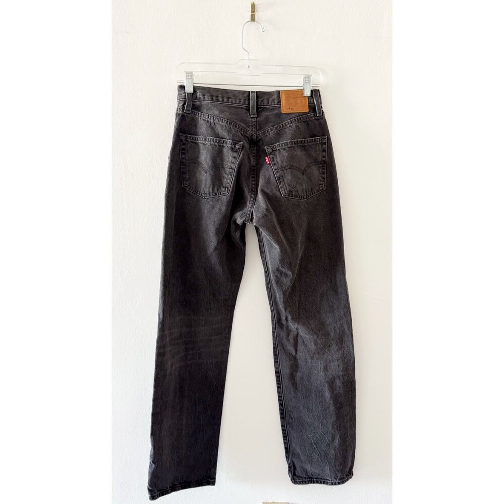 Levi's 501 '90s Jeans in Stitch School Black Size 25 - Picture 6 of 9